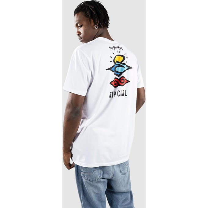 Rip Curl Search Icon T-Shirt wit