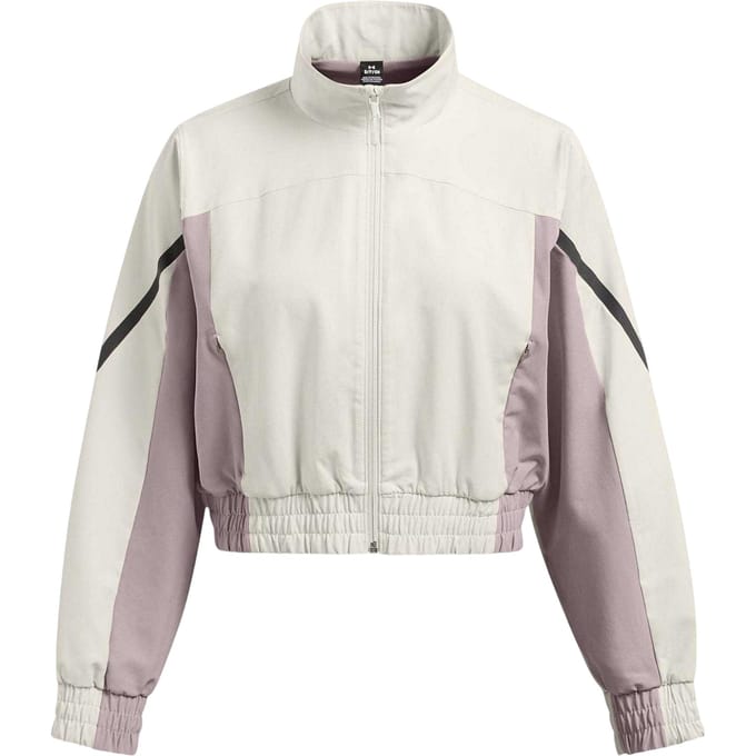 Under Armour Dames-top met trechterhals en lange mouwen (Wit)