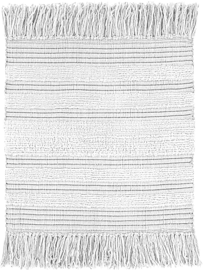 Heckettlane Douchemat Nukus - Wit - 60x60 - Antislip - Wasbaar