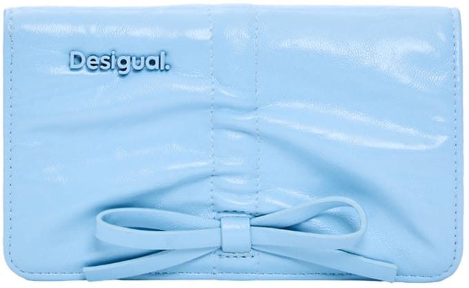 Desigual portemonnee Rodio Emma 2.0 Wallet Blue Cloud Lichtblauw