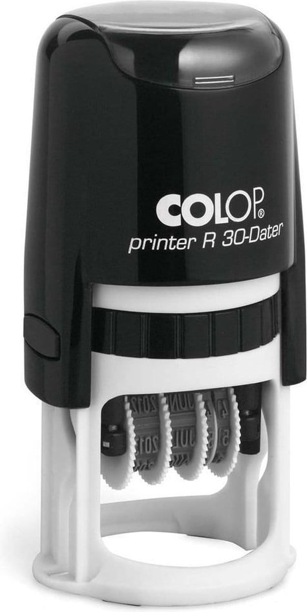 Colop Printer R30/D Rood - Stempels - Datum stempel Nederlands - Stempel afbeelding en tekst