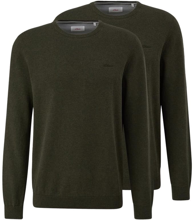 s.Oliver Heren trui 2 pack Basic