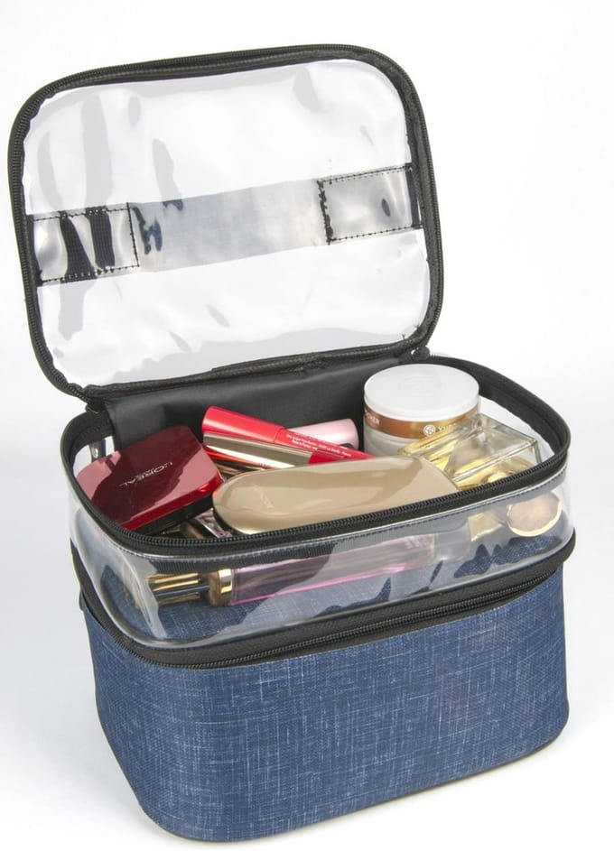 Sirac-Makeup Tas Blauw