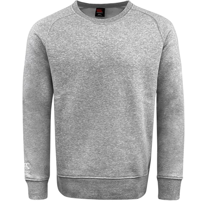 Canterbury Heren Club Crew Neck Sweatshirt (Klassiek gemêleerd)