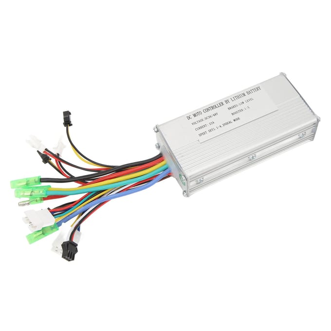 Fiets Lithium Conversie Controller Kit 22A Controller M5 Displaypaneel Duimgas Trapondersteuning black