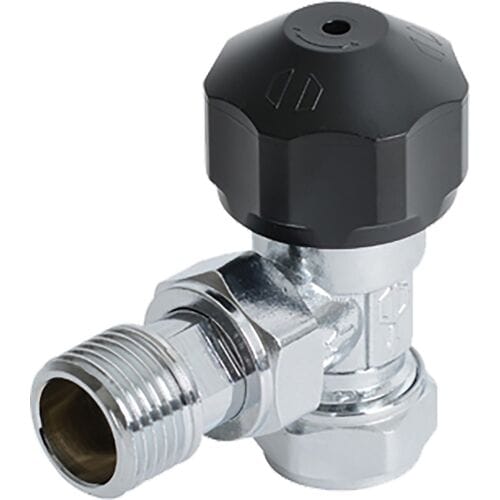 Plieger body voor thermostatische radiatorkraan haaks