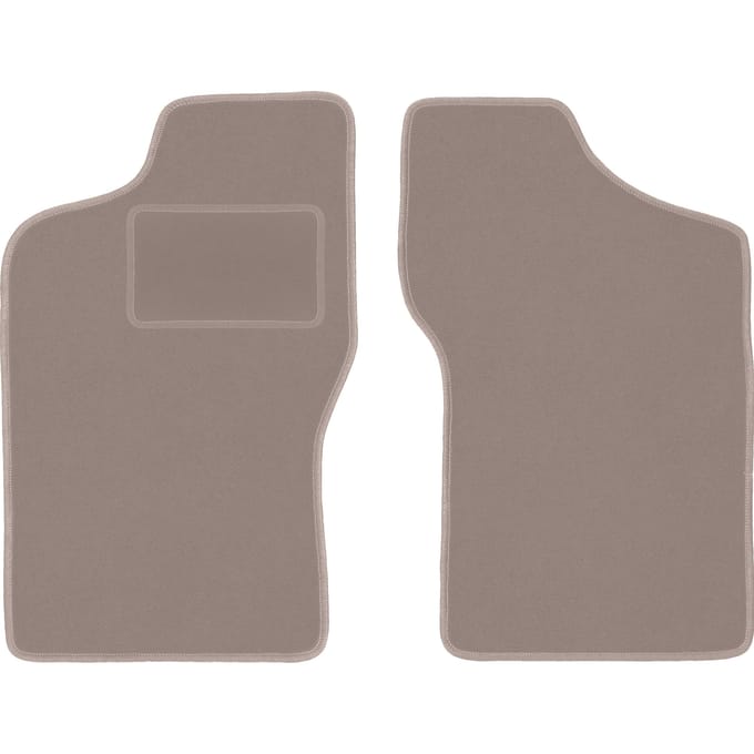 Beige voormatten voor: Fiat Cinquecento hatchback (1991-1998)
