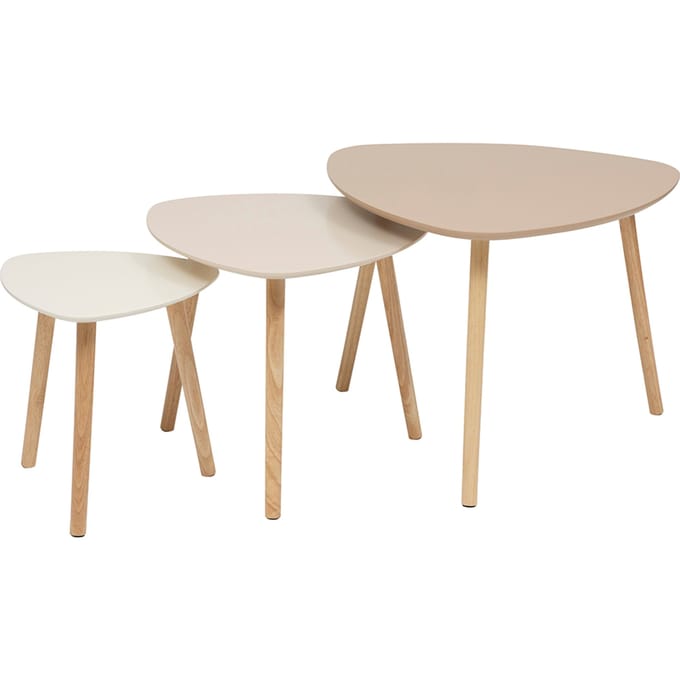 Eazy Bijzettafel Set Gabriel Naturel