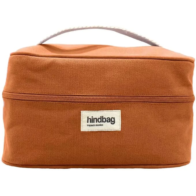 Hindbag toilettas Gaspard - Sienne - Biologisch GOTS katoen