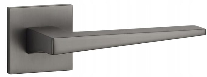 Stile Eda Slim Klinke - Titanium - Vierkant Rozet - Modern