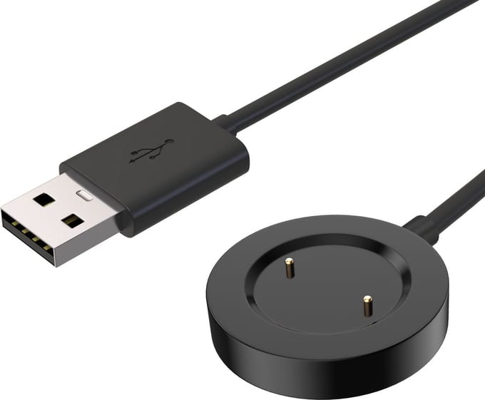 Compatibel met Huawei Watch GT2E connected horloge. 1 kabellengte Zwart lengte 1 m