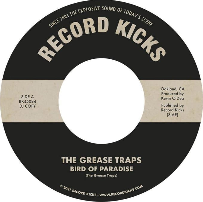 Grease Traps - Birds Of Paradise/More And More (7" Single)