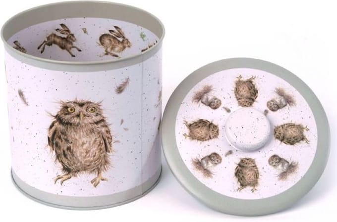 Voorraadblik - Wrendale Designs - Koektrommel - Country Animal Biscuit Barrel