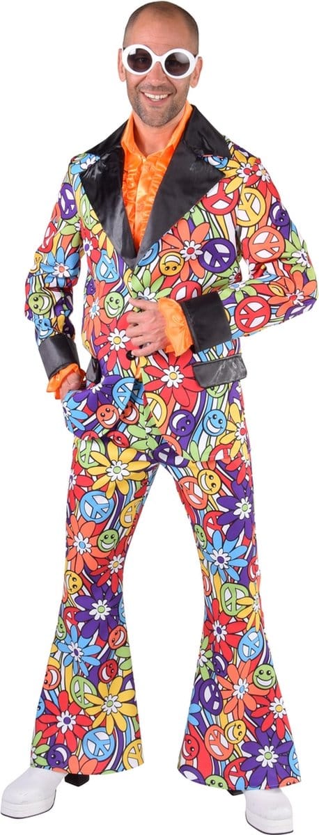 Hippie kostuum Smile - Maat M