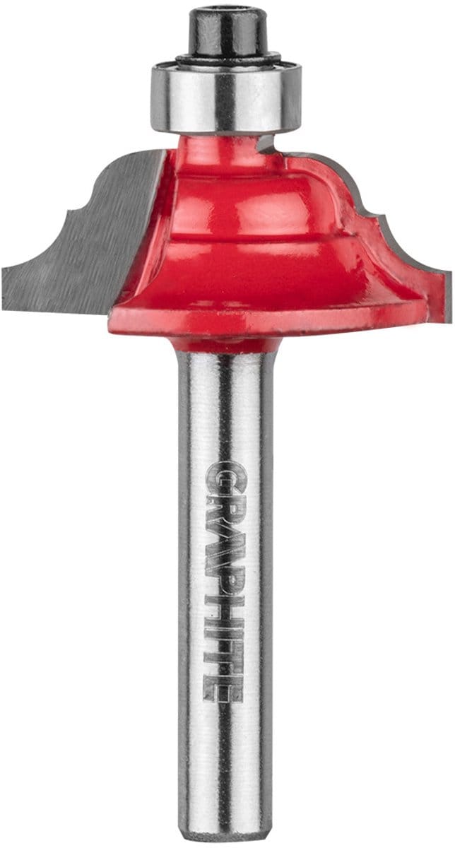 GRAPHITE HM Serie - Decoratieve Frees met Lager - 28.6 x 11.7 mm - Schacht 6 mm