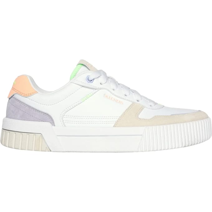 Skechers Jade - Stijlvol type, witte damessneakers 37 wit