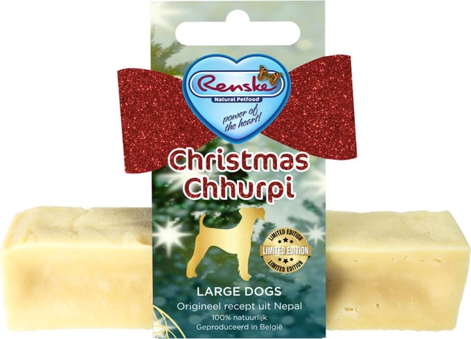 Renske Chhurpi - Kerst Kauwkluif - Hondensnack - L