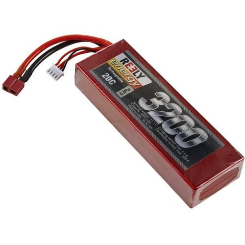 Reely LiPo accupack 11.1 V 3200 mAh Aantal cellen: 3 Hardcase T-stekkersysteem