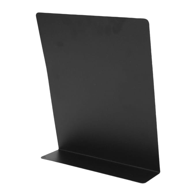 Magnetisch Prikbord Zwart Magnetisch Metalen Tafelmodel Memo Displaybord voor Thuis School Keuken black