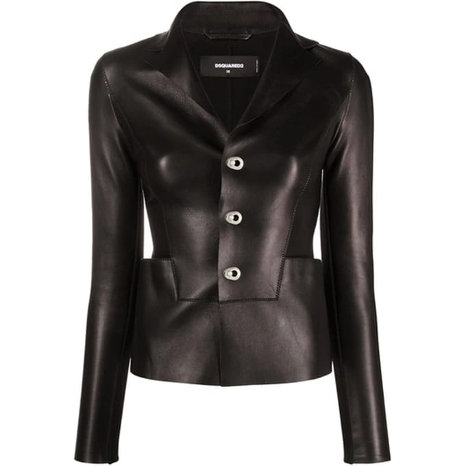 Dsquared2 leren jas