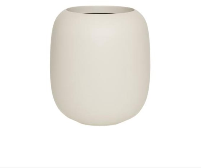 Pottery Pots - Plantenbak - Sphere M - Ø51,2cm x H56,6cm - Silk White