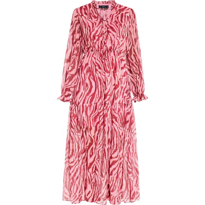 Faina Maxi jurk sookie Dames roze