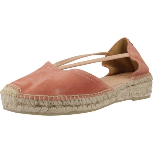 Suède espadrilles voor dames met bandjes | ERLA-A