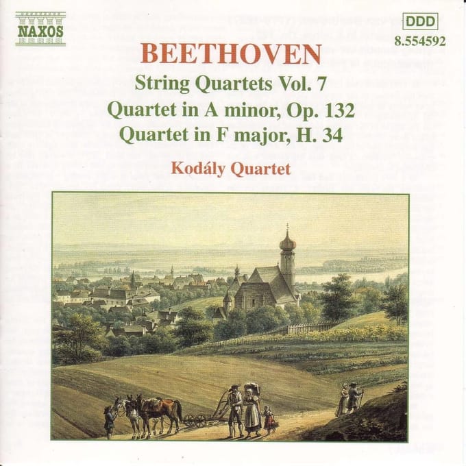 Kodály Quartet - Beethoven: String Quartets Volume 7 (CD)