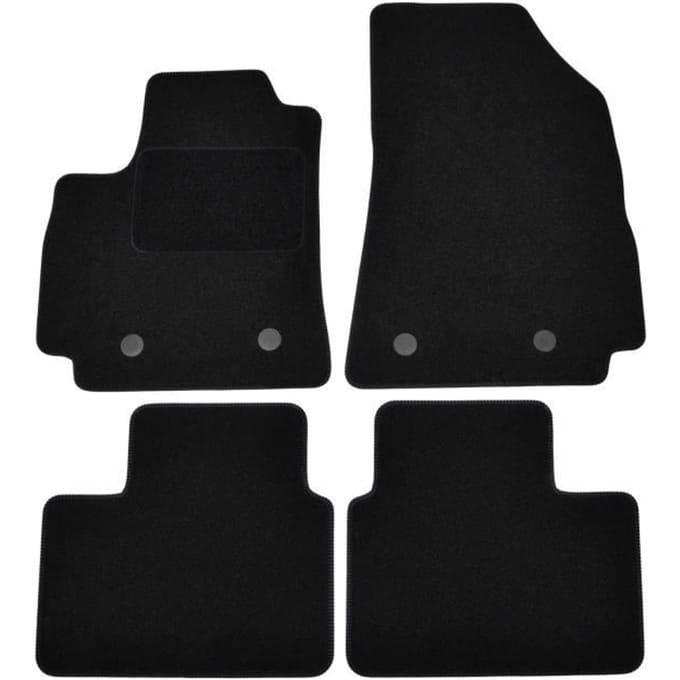 Vloermatten - Renault - Arkana - Zwart velours - 4 stuks - Nauwkeurige pasvorm