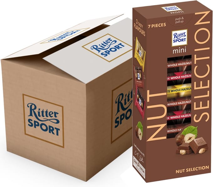 Ritter Sport - Mini Noten Mix Toren - 8x 116g