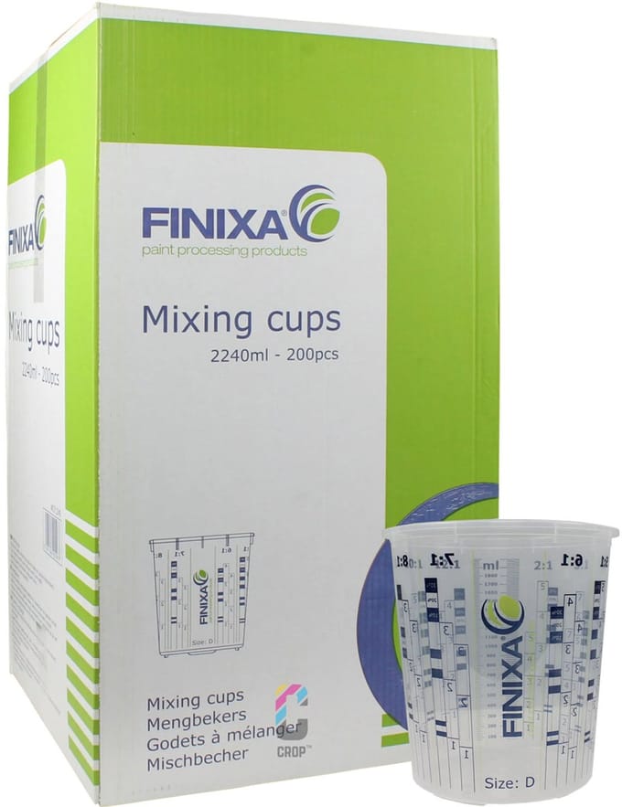 FINIXA Mengbekers 2240ml - 200 stuks