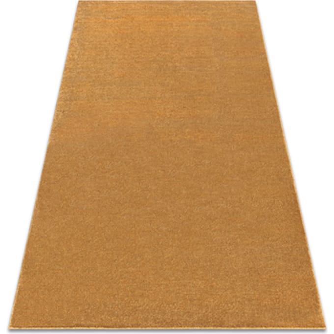 Kleden Rugsx Tapijt SOFTY uniform, enkele kleur goud 60x100 cm