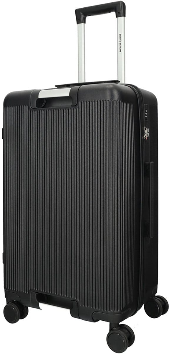 Enrico Benetti Seattle Middelgrote Koffer 66 cm - 70 liter - Zwart