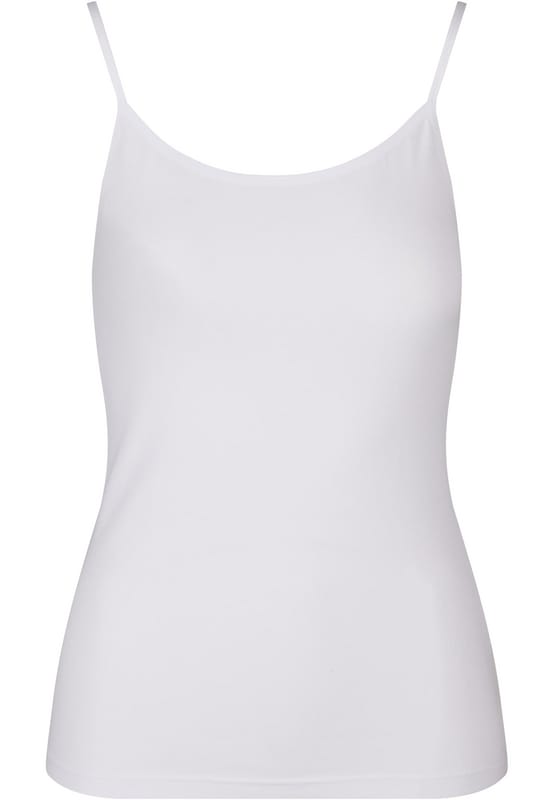 Urban Classics Basic katoenen tanktops (Set van 2) Dames Top - wit - L