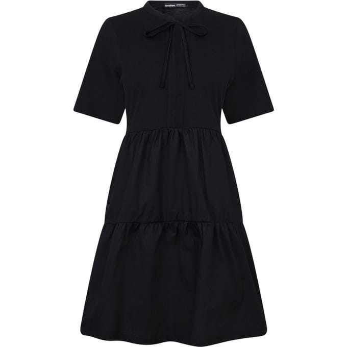 Threadbare Dames/Dames Alexis Mini Jurk (Zwart)
