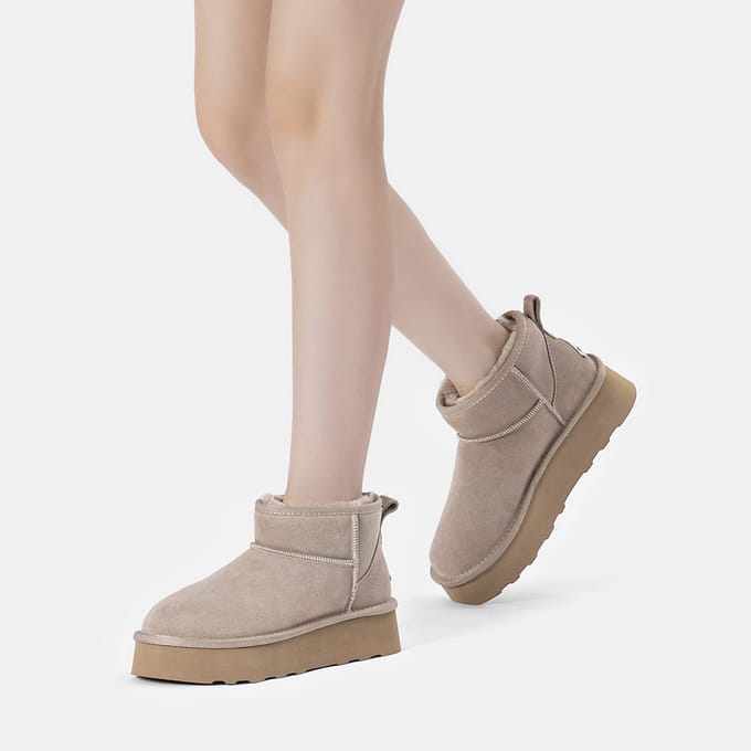 EVER AU Ultra Mini-platformlaarzen voor dames-HERON