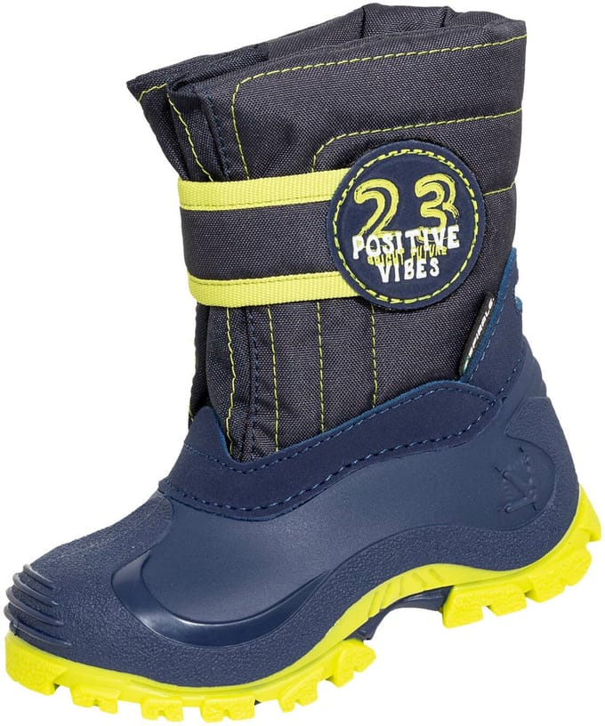 Spirale winterlaarzen Mika marineblauw