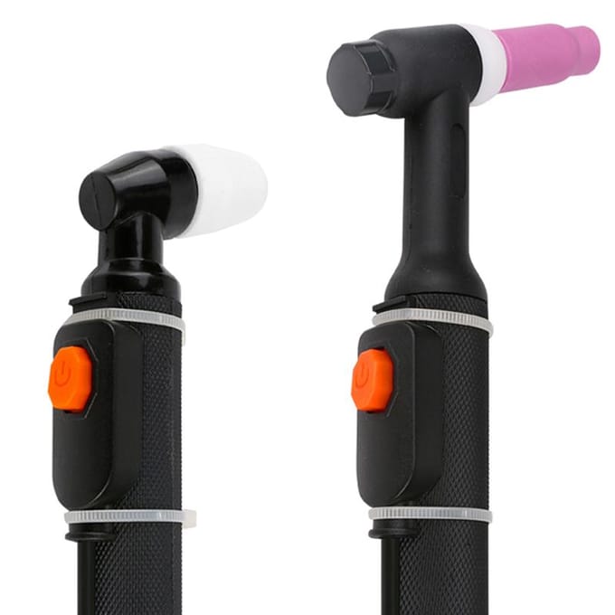 Elektrische Micro Knop TIG Schakelaar Trigger Onderdeel Past WP9 WP17 WP18 WP20 WP26 QQ150 Plasma Snijbrander Lasapparaat 1st Black