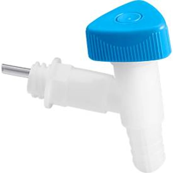 Aftapkraan met brede schroefdraad 22 mm voor jerrycan, naturel