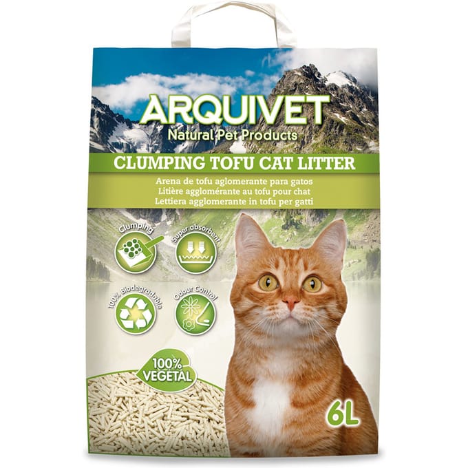 6L Arquivet klonterende kattenbakvulling met tofu