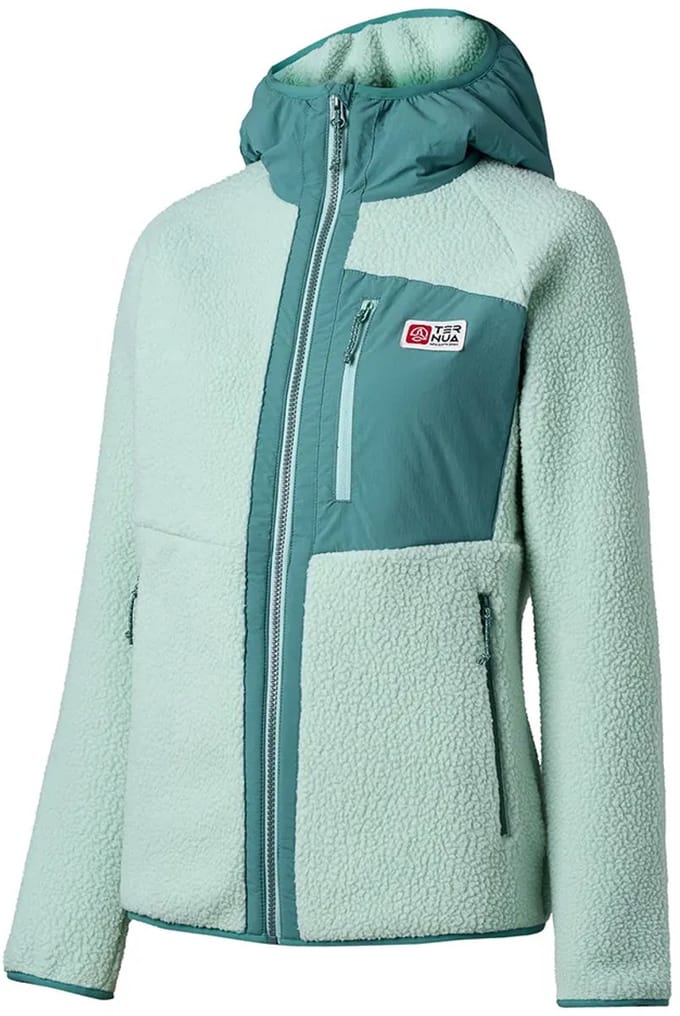 Ternua Triton Fleece Met Volledige Rits Groen S Vrouw