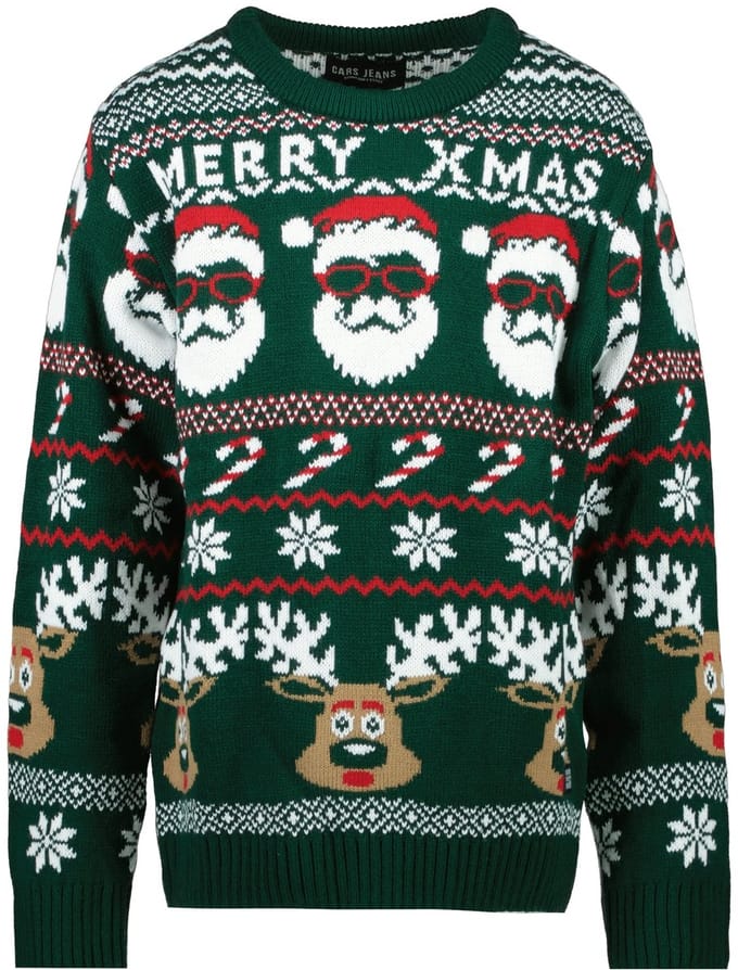 Cars Jeans Kersttrui Rudy Jr. - Jongens