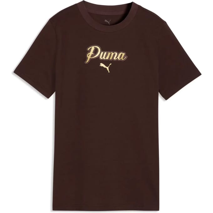 T-shirt meisje Puma Script Graphic