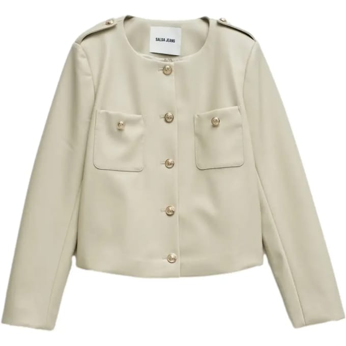 Dames leren look jas Salsa Jeans