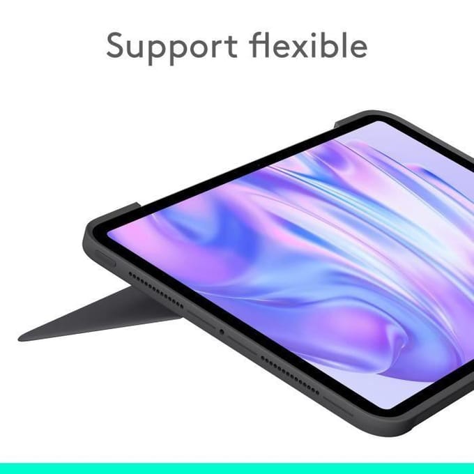 Logitech Combo Touch - Tablettoetsenbord - Geschikt voor iPad Pro 11 inch (M4) - AZERTY - Grafiet