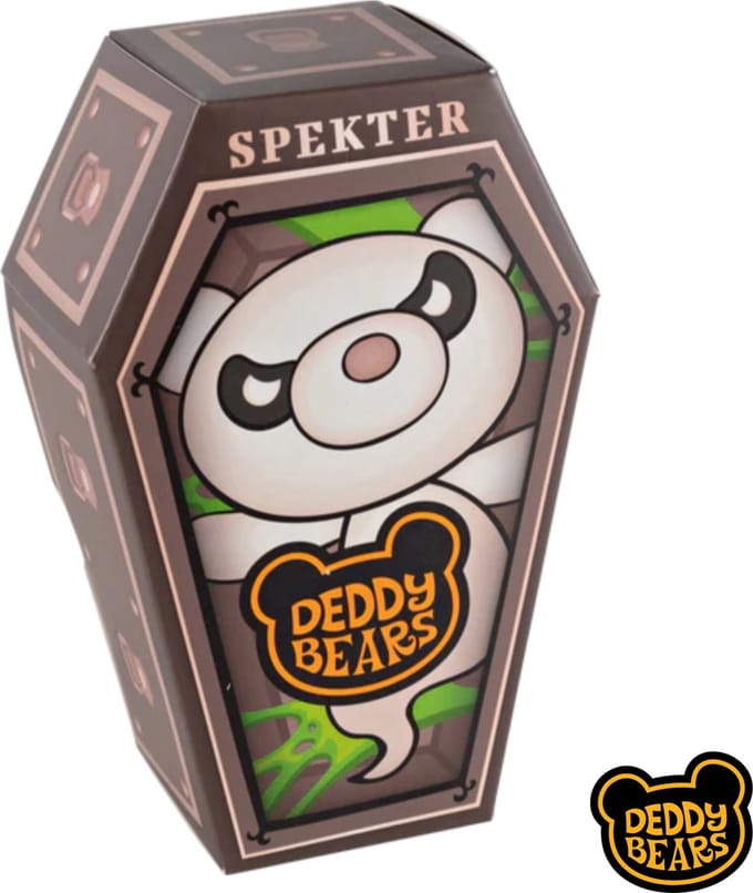 Deddy Bears - Spekter knuffel - 12 cm - Pluche