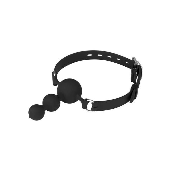 Rimba - Siliconen Gag Met 3 Ballen