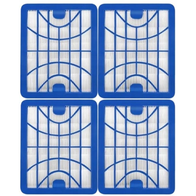 AreoSe - HEPA-filter voor Zelmer Odyssey Jupiter Syrius - 4 stuks