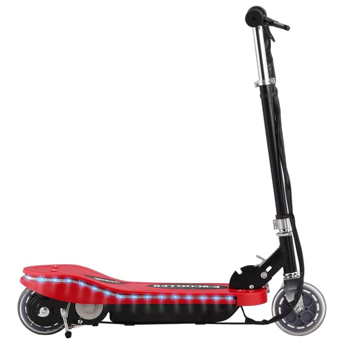 Trottinette Électrique avec LED 120 W Rouge