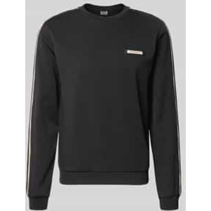 Sweaters Emporio Armani EA7 Merk Rib Sweatshirt